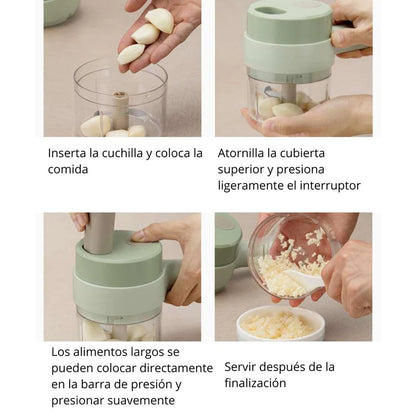 CORTADOR DE VERDURAS Y FRUTAS ELÉCTRICO